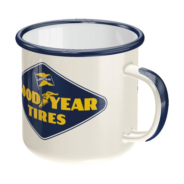 Goodyear Enamel Mug