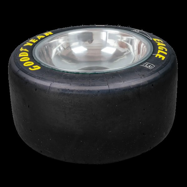 Goodyear Eagle 2-in-1 Tire Table &quot;Barcelona&quot; - transparent