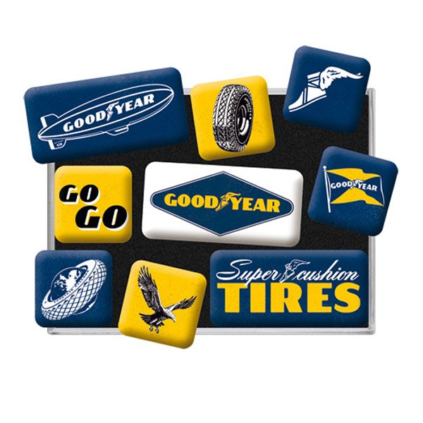 Goodyear Magnet Set (9 pieces)