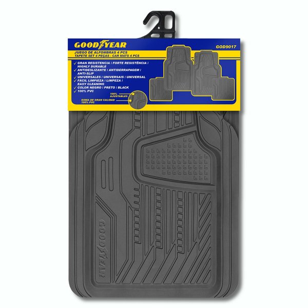 Goodyear PVC-Autofußmatten (4er-Set)