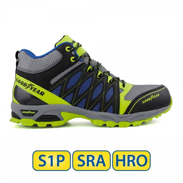 Metallfreie Goodyear S1P SRA HRO Sicherheitsstiefel