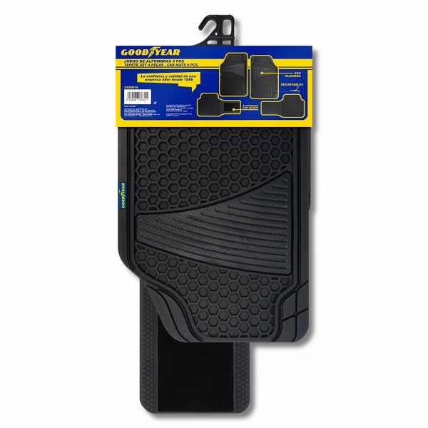 Goodyear Rubber Car Mats (Set of 4)