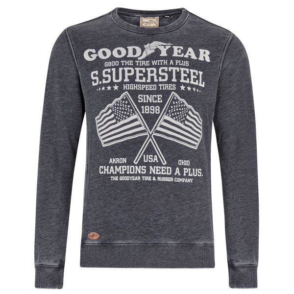 Goodyear Men&#039;s Crewneck Sweatshirt &quot;Ceylon&quot;